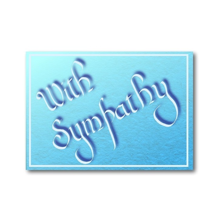 With Sympathy