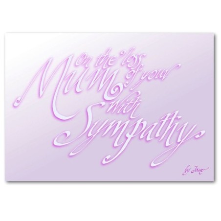 Sympati for din mor