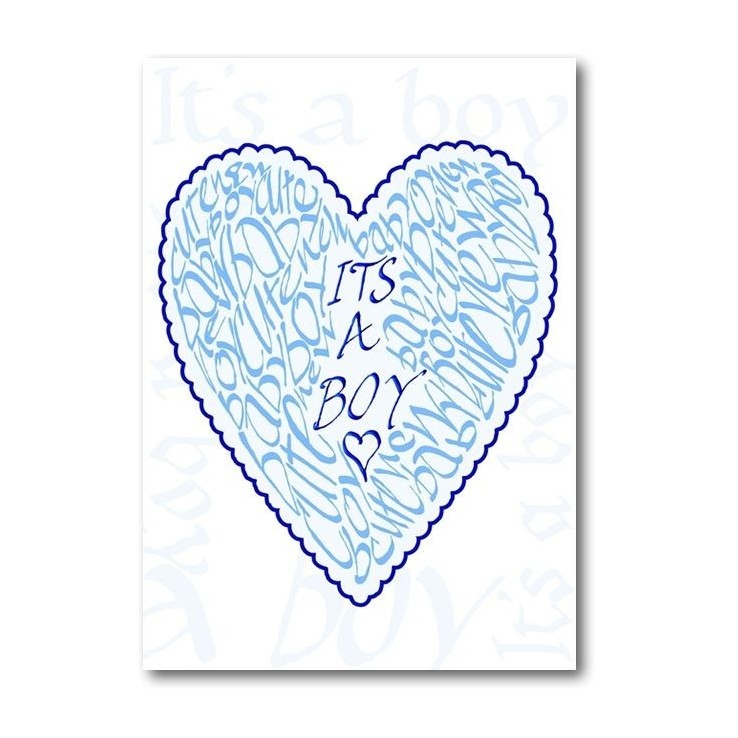 Neue Baby-Karte von von Calligraphy Arts
