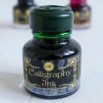Manuscript Bottiglia di inchiostro di calligrafia verde smeraldo 30ml