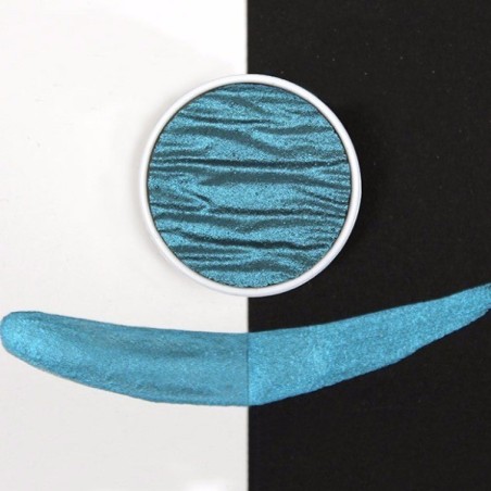 Coliro "Peacock Blue" Perlcolor bleu-vert métallique