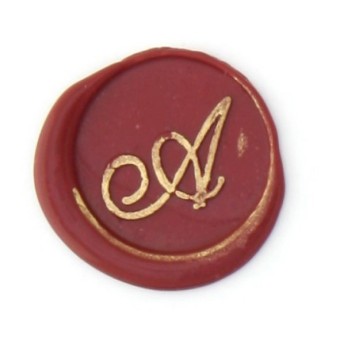 Bortoletti Cursive Letter Wax Seal Frimærker A til Z 2
