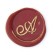 Bortoletti Cursive Letter Wax Seal Frimärken