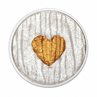Coliro "Heart of Gold" Recharge de perle de perle édition limitée