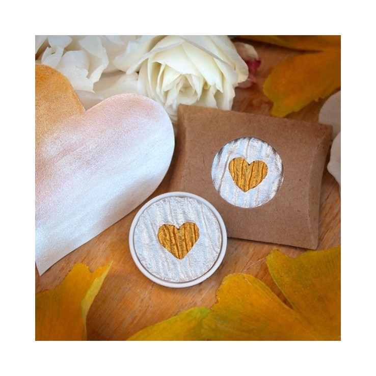 Coliro "Heart of Gold" Pearlcolor faits à la main de l'Allemagne