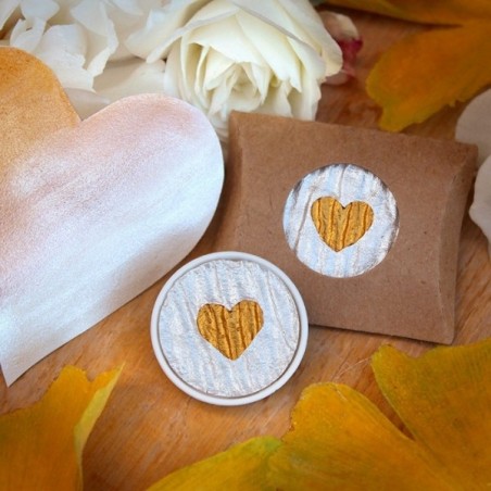 Coliro "Heart of Gold" Pearlcolor faits à la main de l'Allemagne