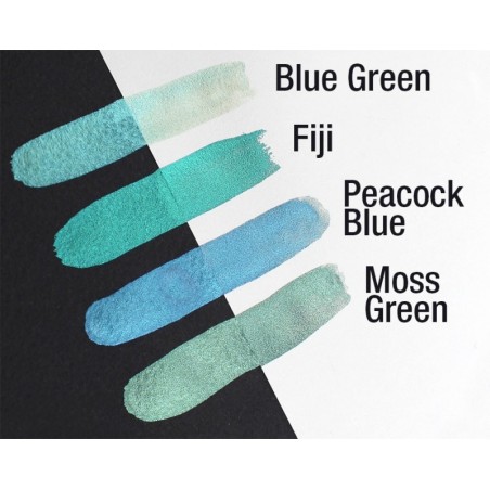 Coliro "Fiji" handmade pearlcolor from Germany - compared with other colours
