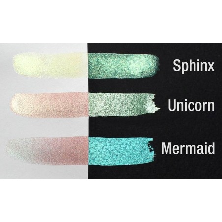 Coliro "Sphinx" handmade pearlcolor from Germany - compared with other colours