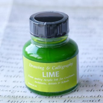Tinta acrílica Verde lima