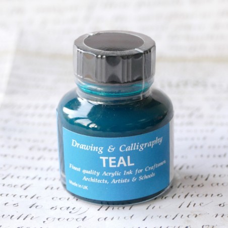 Teal Acrylic Ink