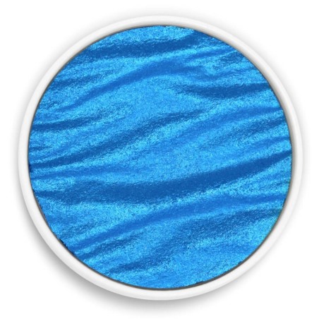 Coliro "Vibrant Blue" pearlcolor refill metallic blue pan