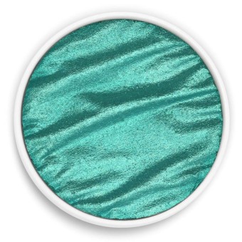 Coliro "Caribbean" pearlcolor refill metallic turquoise pan