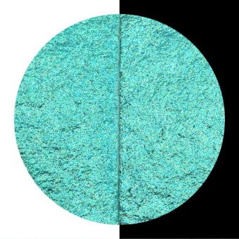 Coliro "Caribbean" pearlcolor refill metallic turquoise pan 2