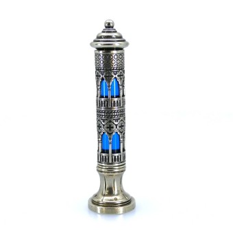 Bortoletti Ca’ D’oro wax seal stamp with Murano glass handle