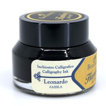 Bortoletti Amber Leonardo Kalligraphie-Tintenflasche 2