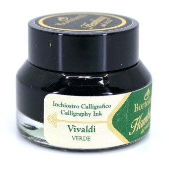 Green Italian Calligraphy Ink - Hamburg Vivaldi 2