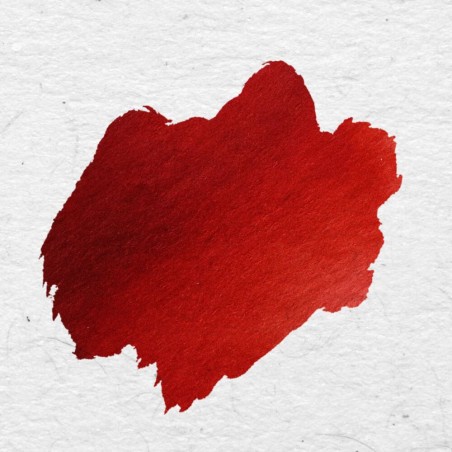 Red Casanova calligraphy ink colour swatch