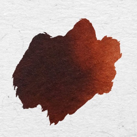 Caravaggio Brown Calligraphy Bläckfärg Swatch