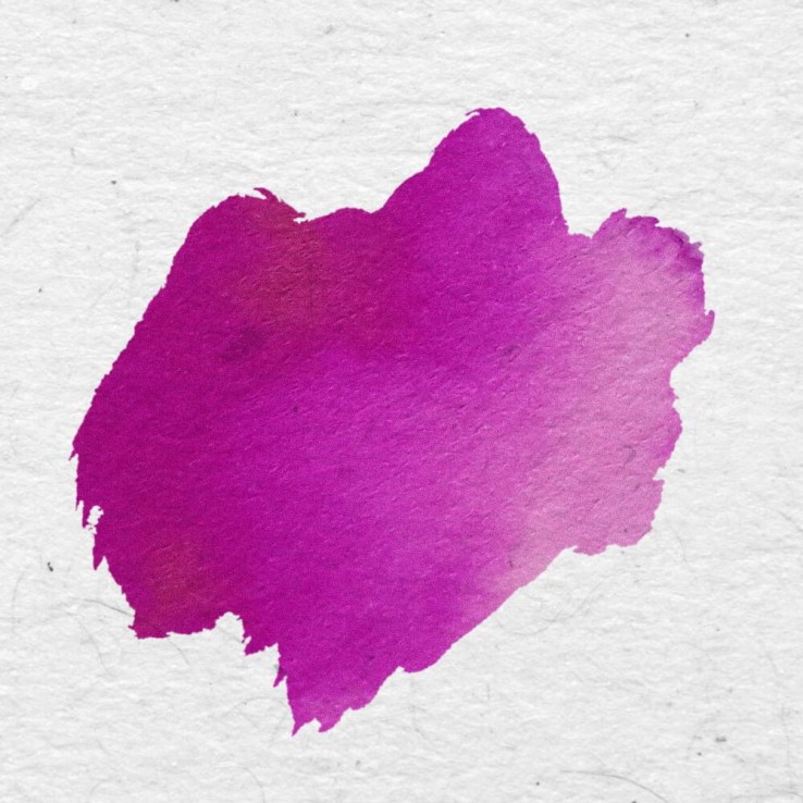 Fuchsia Artemisia calligraphy ink colour swatch