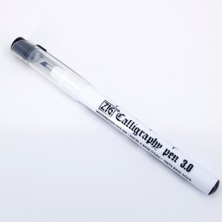 Pen de caligrafía zonita zig con punta oblicua de 3 mm