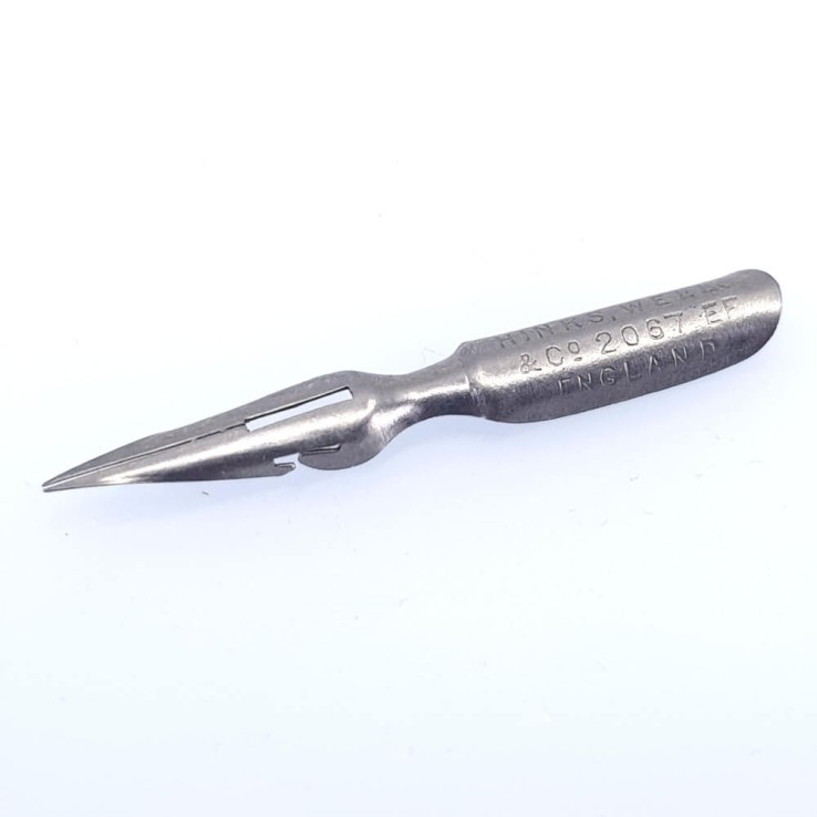 Hink and Wells 2067 EF extra fine nib for Copperplate and Spencerian
