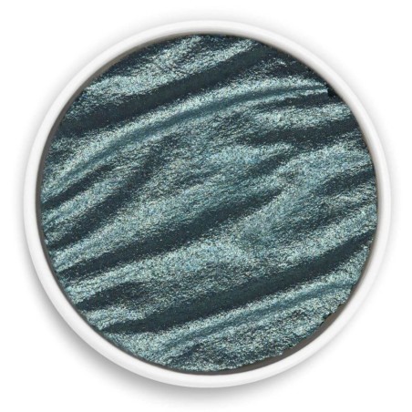 Coliro "Storm" pearlcolor refill metallic teal-grey pan