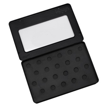 Black Metal Palette Box til 22 Coliro Perlekolor 2