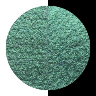 Coliro "Emerald" pearlcolor refill metallic green pan 2