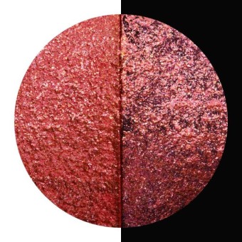 Coliro "Disco Red" pearlcolor refill metallic red pan 2