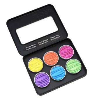 Coliro "Vibrant" pearlcolor set in metal box 2