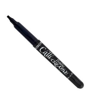 Manuscript Callicreative calligraphy marker pen in black 2