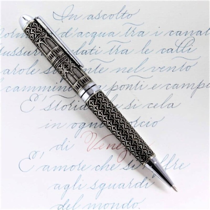 Bortoletti Ca’ d’Oro ballpoint pen in bronze