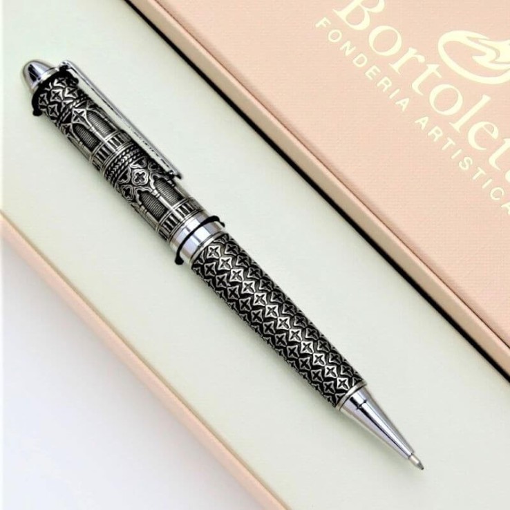 brons Bortoletti CA 'd'Oro pen in geschenkdoos