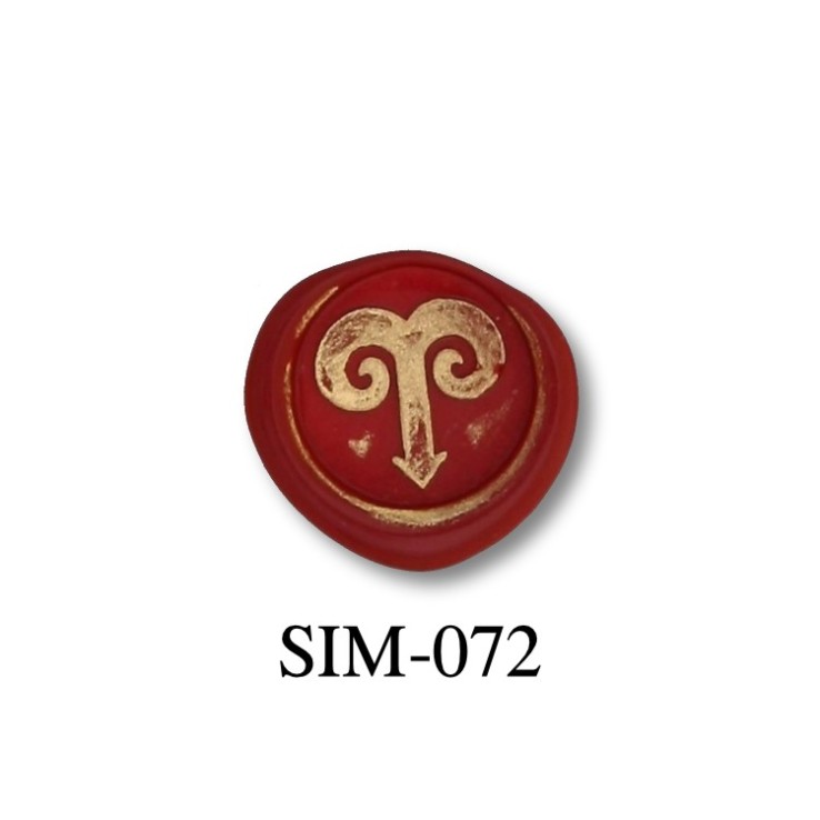 Bortoletti Aries 22 mm wax seal stamp