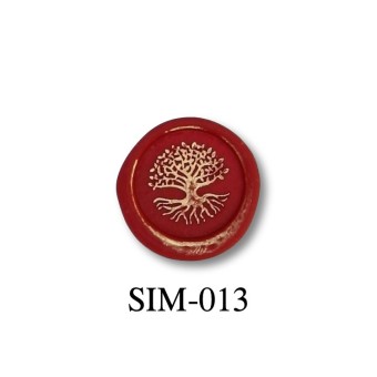 Bortoletti Tree of life 22 mm wax seal stamp