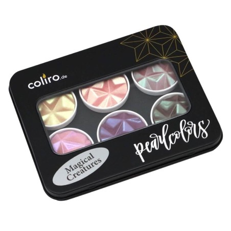 Coliro "Magical Creatures" PearlColor set con "Mermaid", "Fairy", "Medusa" y "Dragon"