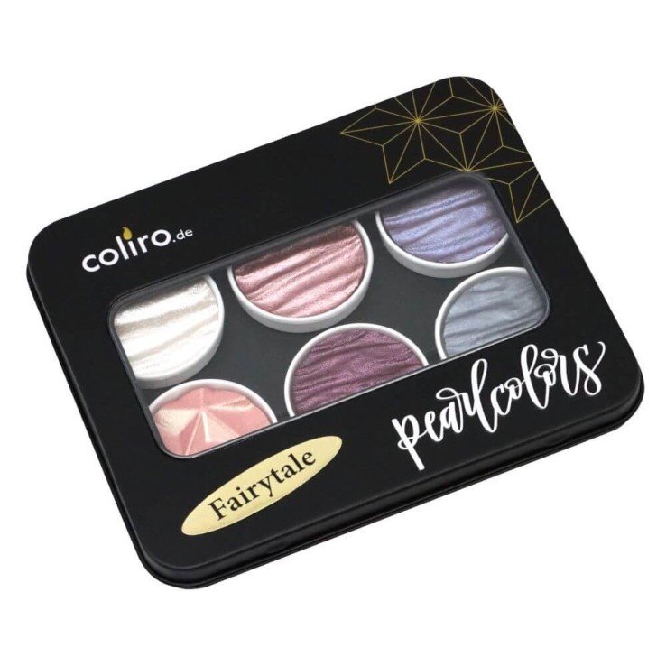 Coliro "Fairytale" Pearlcolor Set in Metal Box