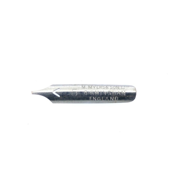Numero 5 Myers Antique Dip Pen NIB Bortoletti
