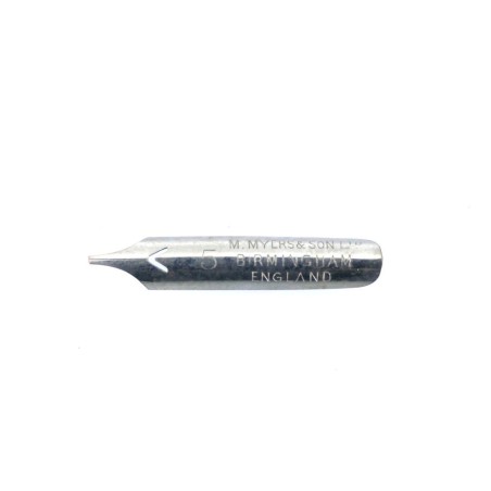 Number 5 Myers antique dip pen nib by Bortoletti