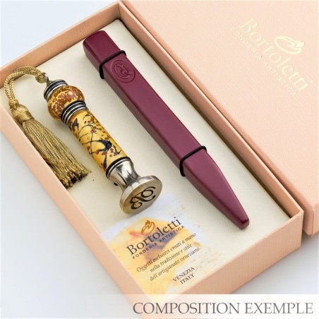 Bortoletti Teodato glass wax seal selected by Calligraphy Arts UK