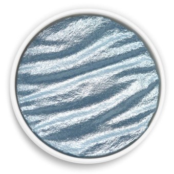 Coliro "Ice Blue" pearlcolor påfyll metallblå pan