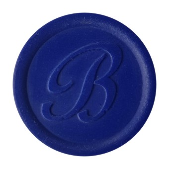 Bortoletti Sello de cera de sellado azul para sellos de cera 2