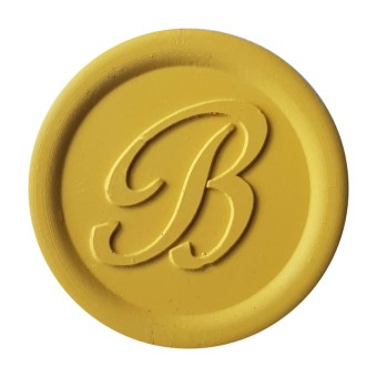 Bortoletti Stick de cire d'étanchéité jaune pour invitations 2