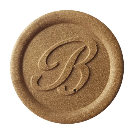 Luxury gold wax seal created with Bortoletti sealing wax