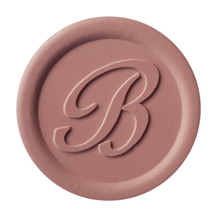 Elegant gammal rosa vaxtätning skapad med Bortoletti tätningsvax