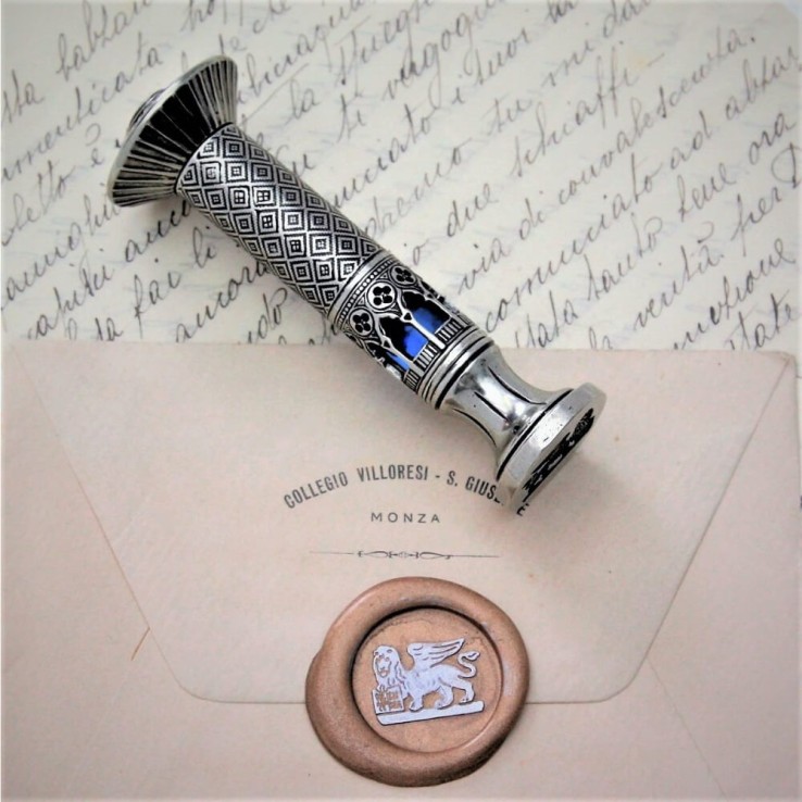 Bortoletti Ducale interchangeable wax seal stamp handle