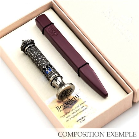 Bortoletti Corona wax seal handle selected by Calligraphy Arts UK