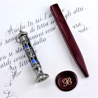 Bortoletti CA 'D'ORO Cire Sceau Sceau avec poignée en verre de Murano 2