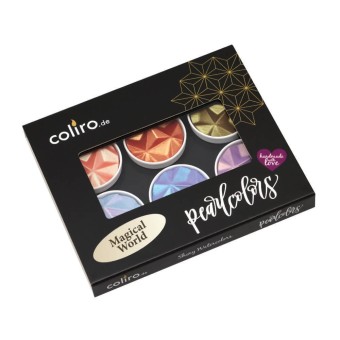 Coliro "Magical World" Pearlcolor Set in scatola di metallo