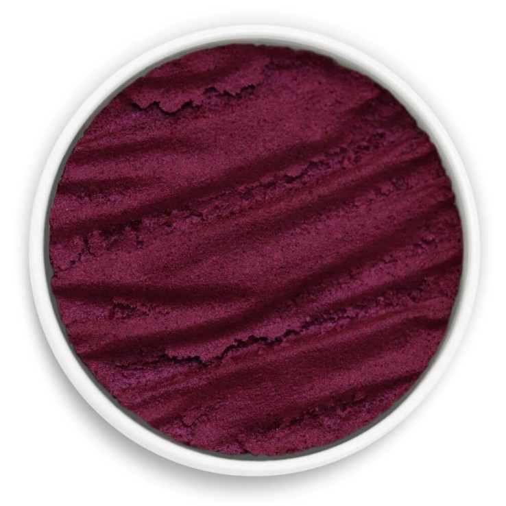 Coliro "Burgundy" Panella rossa metallica di ricarica di perle